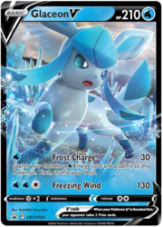 Glaceon V [Frost Charge | Freezing Wind]