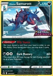 Samurott di Hisui [Wily Stance | Dark Mastery]