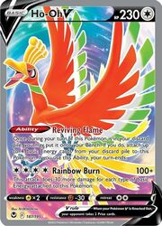 Ho-Oh V [Reviving Flame | Rainbow Burn]