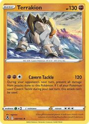Terrakion [Cavern Tackle]
