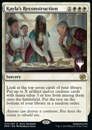 Ricostruzione di Kayla