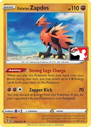 Zapdos de Galar