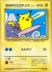 Surfing Pikachu