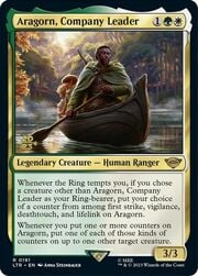 Aragorn, líder de la compañía