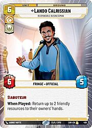 Lando Calrissian, Hombre De Negocios Responsable