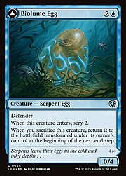 Uovo Bioluminescente // Serpe Bioluminescente