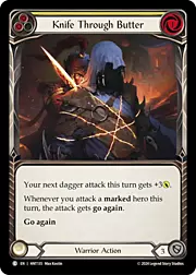 Knife through Butter (Yellow)