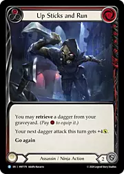 Up Sticks and Run (Red)