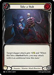 Take a Stab (Yellow)