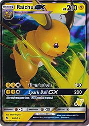 Raichu GX [Thunderbolt | Spark Ball GX]
