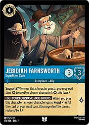 Jebidiah Farnsworth - Cuoco della Spedizione