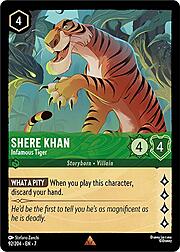 Shere Khan - Tigre Famigerata