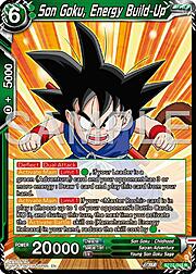 Son goku, Energy Build-Up