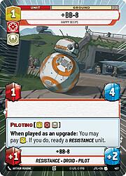 BB-8, SOlo pitidos alegres