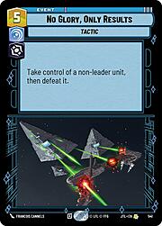 No Glory, Only Results