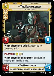 El mandaloriano, Piloto avezado