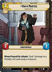 Rafa Martez, Sorella Scaltra