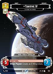 Tantive IV - Fleeing the Empire
