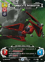 Vonreg's TIE Interceptor - Ace of the First Order