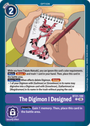 The Digimon I Designed