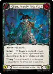 Chum, Friendly First Mate