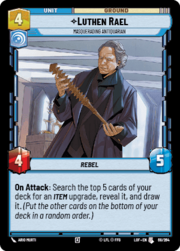 Luthen Rael - Masquerading Antiquarian