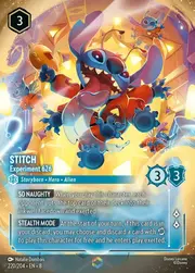 Stitch - Experiment 626