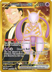 Mewtwo ex del Team Rocket