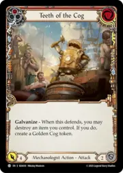 Teeth of the Cog (Red)