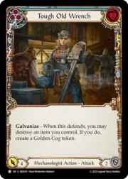 Tough Old Wrench (Blue)