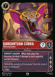 Gargantuan Cobra - Slithering Statue