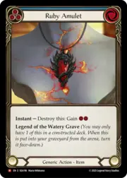 Ruby Amulet