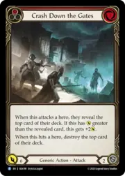 Crash Down the Gates (Red)