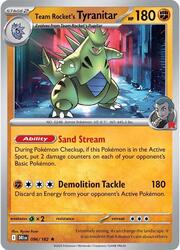 Team Rocket's Tyranitar