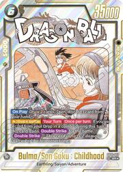 Bulma/Son Goku : Childhood