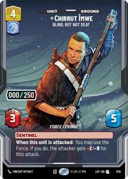 Chirrut Imwe - Blind, but not Deaf