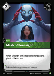 Mask of Foresight