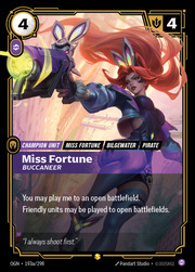 Miss Fortune, Buccaneer