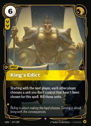 King's Edict