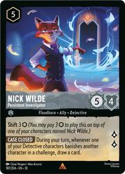 Nick Wilde - Persistent Investigator