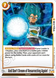 And Don't Dream of Resurrecting Again!