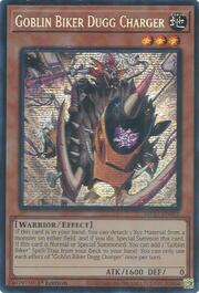 Motociclista Goblin Dugg in Carica