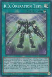 R.B. Test Operación