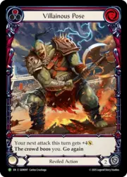 Villainous Pose (Red)