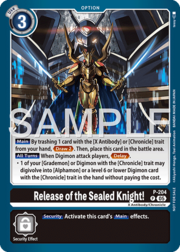 Release of the Sealed Knight!