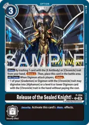 Release of the Sealed Knight!