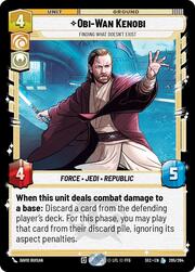 Obi-Wan Kenobi - Finding What Doesnt Exist