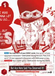 But Ace Here Said You Deserved It!!