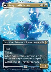 Aang, Swift Savior // Aang and La, Ocean's Fury