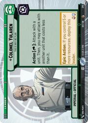 Colonnello Yularen, È Per Questo Che Pianifichiamo